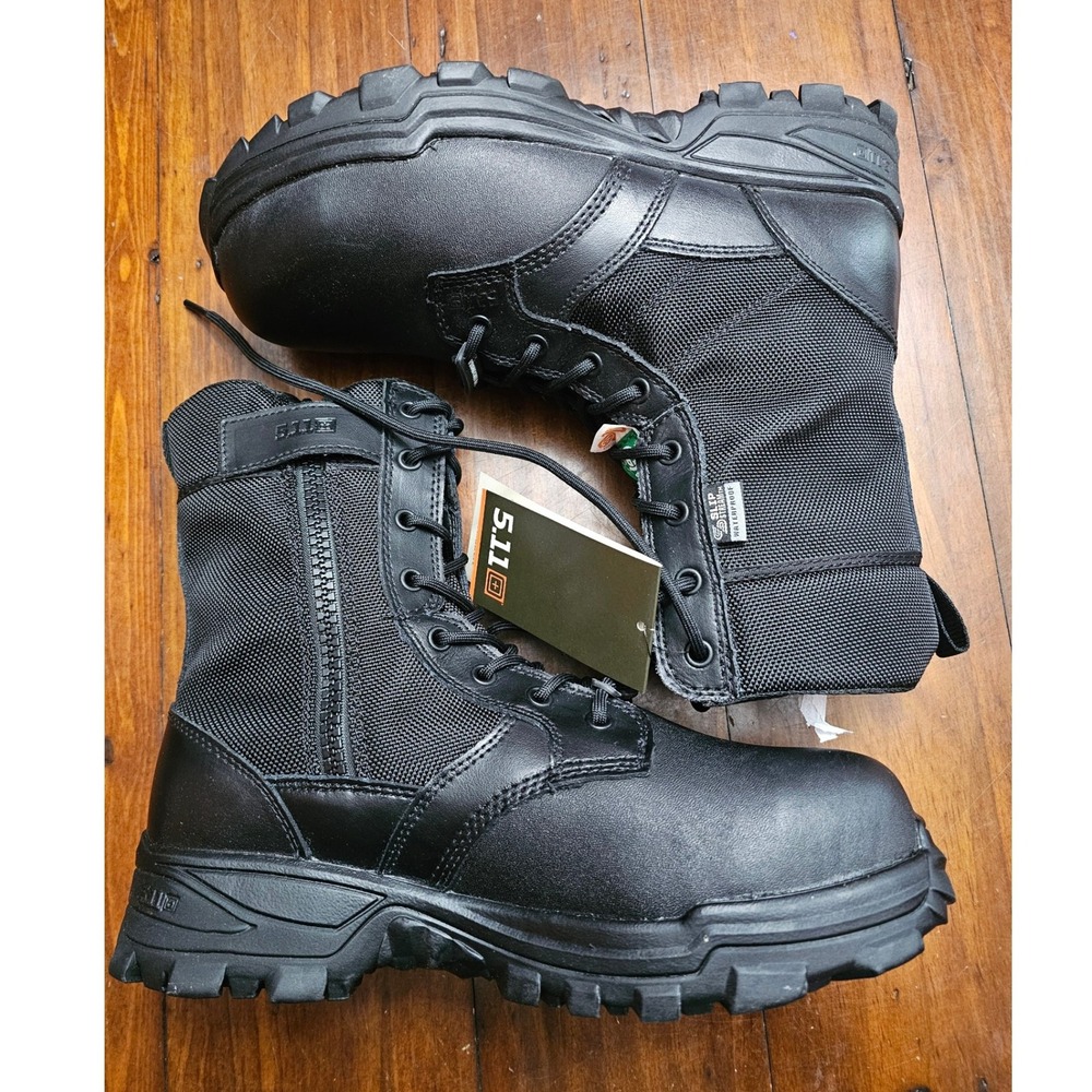5.11 Tactical Speed 3.0 Shield Black Waterproof Side Zip Safety Toe Boots 9W